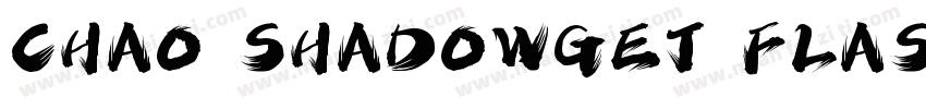 CHAO SHADOWGET FLASH字体转换